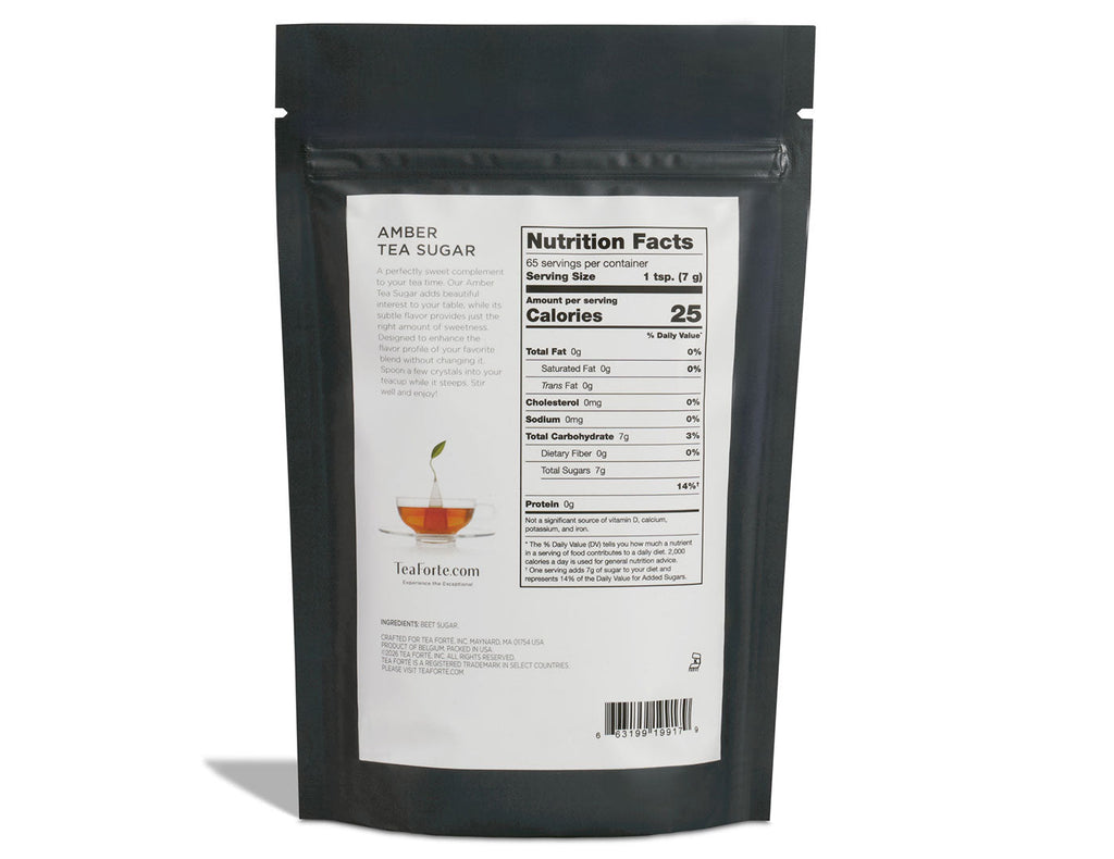 Black Loose Tea & Sugar Set