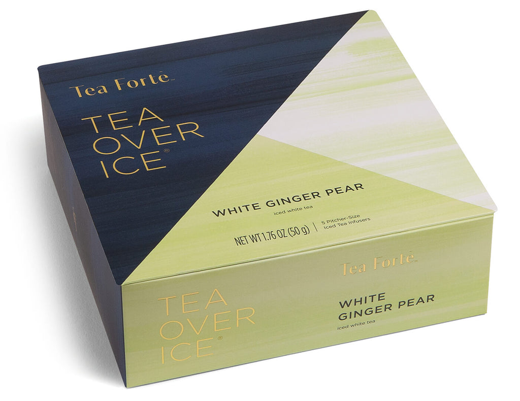 Tea Over Ice 5pk Box Iced White Ginger Pear