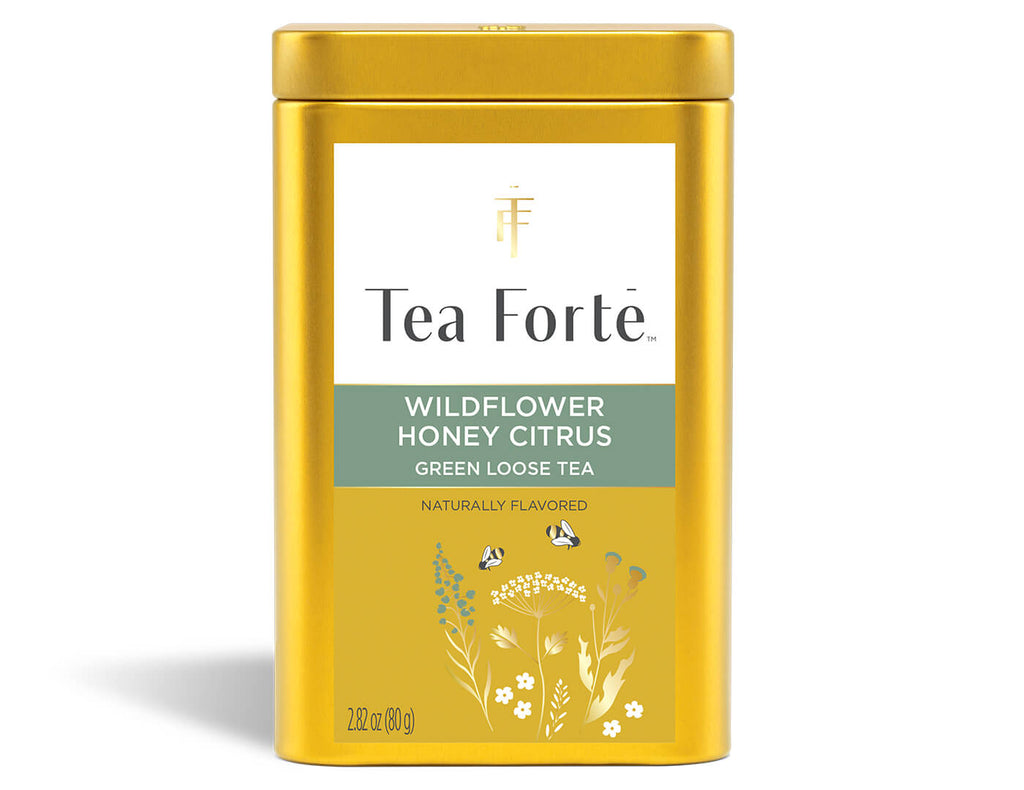 Wildflower Honey Citrus Loose Leaf Tea Canister